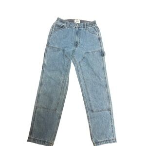 BDG Urban Outfitters Size Small Denim Carpenter Jeans Elastic Waist Y2K Inspired